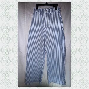 Sugarlips Blue and White Striped Trousers